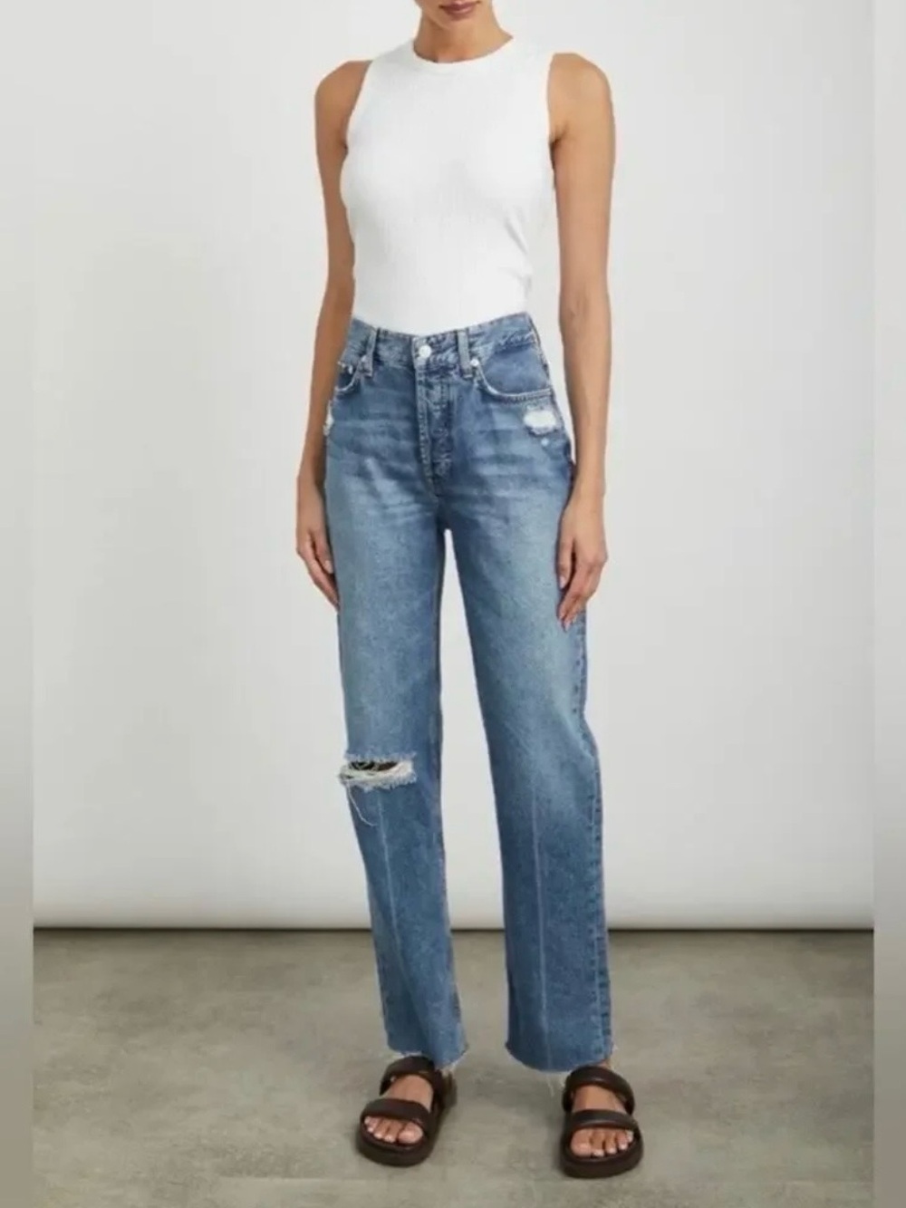 Rails Topanga high rise Classic High-Rise Straight Jeans